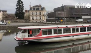 VIDÉO. À Laval, comme tous les cinq ans, le Vallis Guidonis sort de l'eau pour son entretien