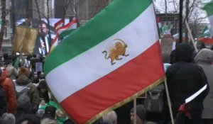 Des milliers de personnes manifestent à Bruxelles en soutien au mouvement de résistance iranien