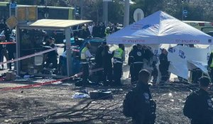 Attentat à la voiture bélier à Jérusalem: deux morts, "dont un enfant de six ans" (police)