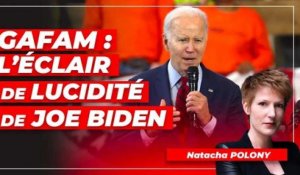 GAFAM : L’éclair de lucidité de Joe Biden