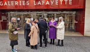 Inquiétudes aux Galeries Lafayette à Amiens