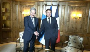 Conférence de Munich sur la sécurité: Emmanuel Macron rencontre son homologue finlandais