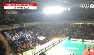 VIDÉO. Volley-ball : ambiance des grands soirs pour le derby opposant Nantes Rezé et Saint-Nazaire