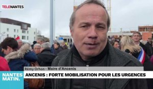 Journal de 8H45 : manifestation en faveur des urgences d'Ancenis et le résumé du match Lens-Nantes