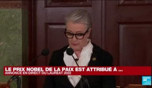 REPLAY - Le Nobel de la paix 2022 attribué à un Biélorusse et deux ONG russe et ukrainienne