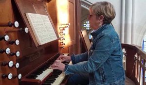 Le grand nettoyage de l'orgue de l'église de Long a démarré