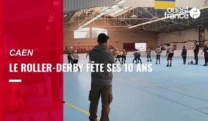VIDÉO. A Caen, le roller-derby fête son dixième anniversaire 