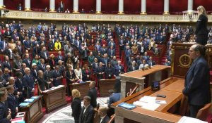 Minute de silence à l'Assemblée nationale française pour les victimes de la répression en Iran