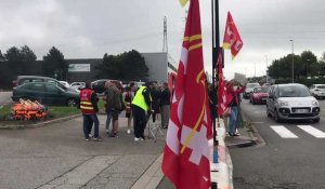 Une manifestation devant la clinique Côte d’Opale à Saint-Martin-Boulogne