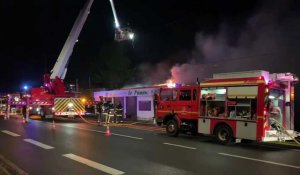 Incendie dans un magasin de fruits et légumes à Beauvois-en-Cambrésis