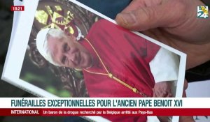 Funérailles exceptionnelles pour l'ancien Pape Benoit XVI