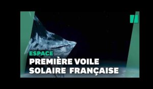 Space X lance la première voile solaire française dans l’espace