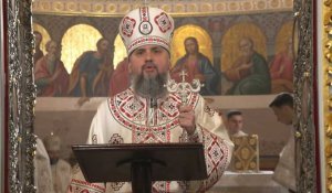 Noël orthodoxe: le chef de l'Eglise ukrainienne dans un célèbre monastère pris à Moscou