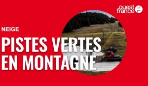 VIDÉO. Les stations de ski françaises perturbées par le manque de neige