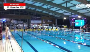 VIDÉO. À Saint-Lô, la 25e édition du Meeting du Bout de l’an accueille 250 nageurs 