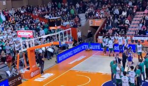 Basket : ambiance dans les deux kops avant le match Gravelines-Portel