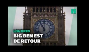 À Londres, Big Ben a de nouveau retenti après cinq ans de silence