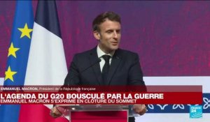 REPLAY - Emmanuel Macron s'exprime lors du sommet du G20 à Bali