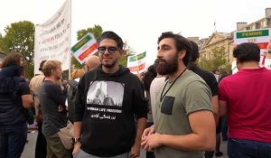 À Paris, la diaspora iranienne nourrit l'espoir d'un changement de régime à Téhéran