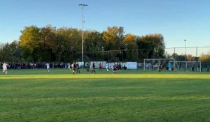 Marloie - Rochefort : penalty de Cornet (0-2)