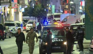 Turquie : images à proximité du lieu où une explosion a fait au moins six morts à Istanbul (2)
