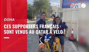 VIDEO. Coupe du monde 2022 - Ces supporters français ont rejoint Doha après 7000 km à vélo !