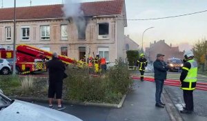 Un incendie ravage une maison rue Berlioz à Wingles