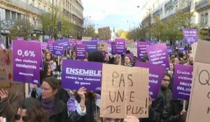 Violences sexistes: départ de la manifestation parisienne
