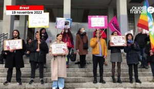 À Brest, ils manifestent en soutien au peuple iranien 