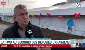 La Fédération Wallonie-Bruxelles au secours des réfugiés ukrainiens