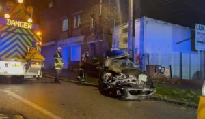 Louvroil : spectaculaire accident route D’Avesnes