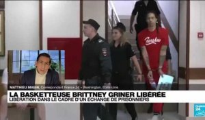 La basketteuse Brittney Griner libérée par la Russie en échange du marchand d'armes Viktor Bout
