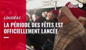 VIDÉO. Loudéac s'illumine pour Noël