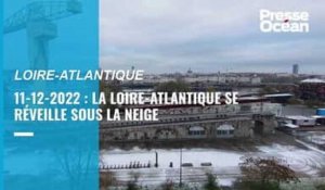 VIDEO. Vos premières photos de la neige en Loire-Atlantique : toute la magie en une galerie