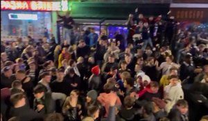 Coupe du monde : les supporters français dans les rues de Calais après le match contre l'Angleterre