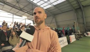 FFT - Interclubs Pro A - Hommes 2022 - Adrian Mannarino : "On n'a pas été très bons Blanc-Mesnil sur les matches de double donc on verra !"