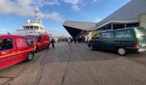 Boulogne : sauvetages en série, près 120 migrants naufragés ramenés au port