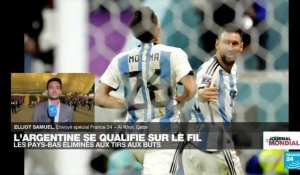 Mondial-2022 : sur le fil, l'Argentine vient à bout des Pays-Bas et rejoint les demi-finales