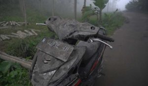 Eruption du volcan Semeru: un village indonésien couvert de cendres