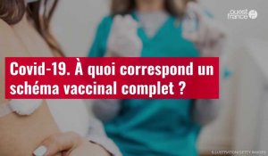 VIDÉO. Covid-19 : à quoi correspond un schéma vaccinal complet ?