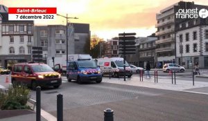 Saint-Brieuc : Forte odeur de gaz,  les accès au boulevard du 71e RI bloqués