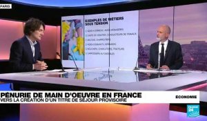 Métiers en tension en France : vers la création d'un titre de séjour provisoire
