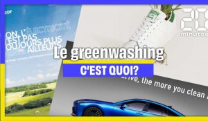 Le greenwashing, c'est quoi ?