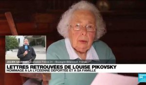Lettres retrouvées de Louise PIkovsky : une plaque commémorative en hommage à la lycéenne déportée