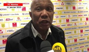  VIDÉO. FC Nantes - Lyon: Antoine Kombouaré : « La mi-temps des occasions gâchées… »