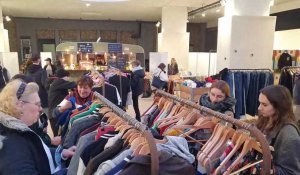 No Fast Fashion, une friperie éphémère géante à Rouen