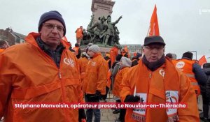 Forte mobilisation à Saint-Quentin contre la réforme des retraites à Saint-Quentin