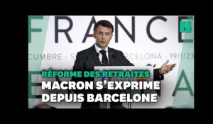 « Il est légitime que le désaccord s'exprime, mais...» : Macron réagit depuis l'Espagne aux grèves