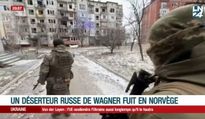 Guerre en Ukraine: un déserteur russe de Wagner fuit en Norvège