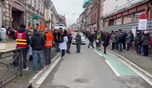 Manifestation contre la réforme des retraites à Romilly-sur-Seine